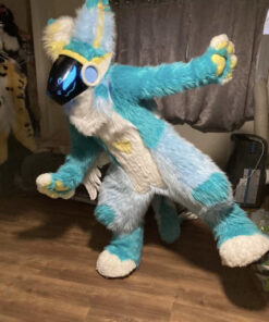 Premade Full Protogen Suit (comes with character rights)
